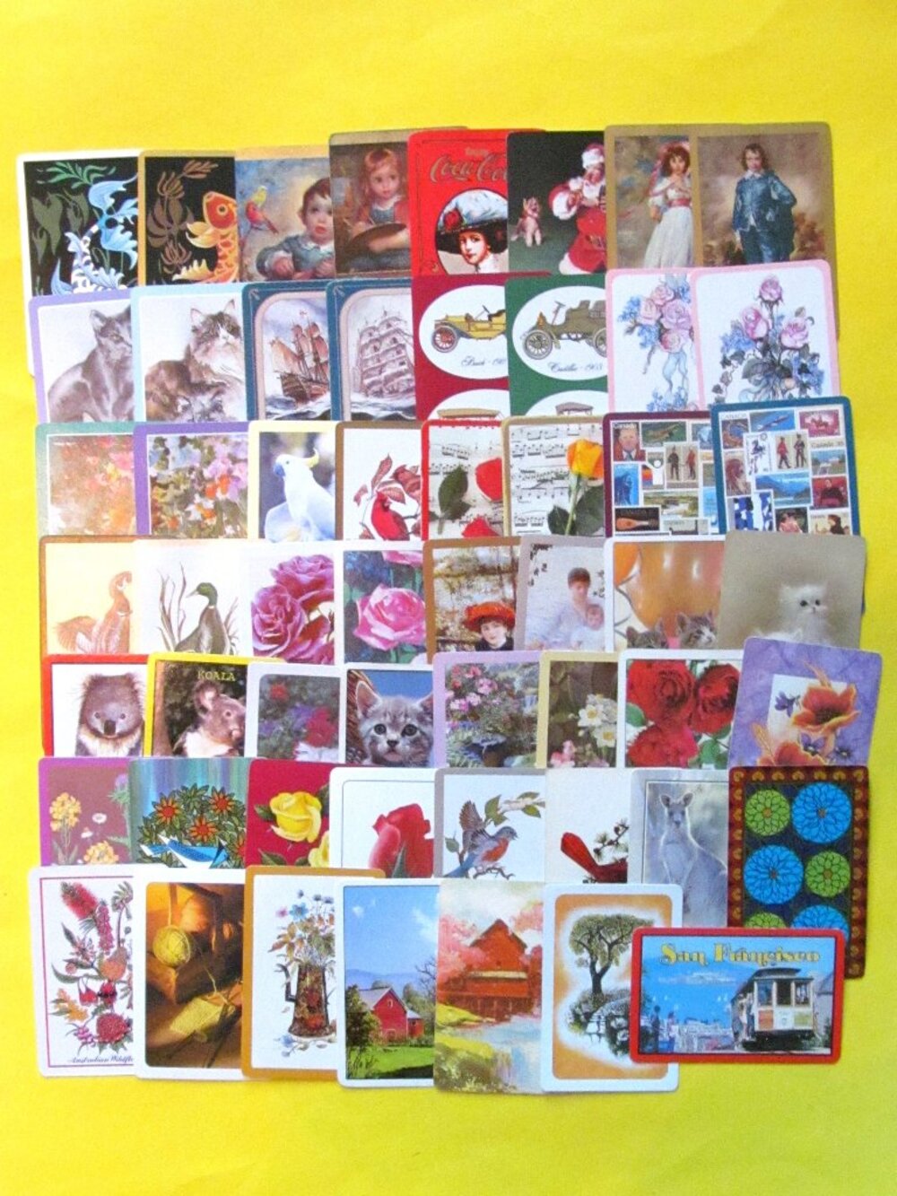 Playing cards lot for junk journals crafts